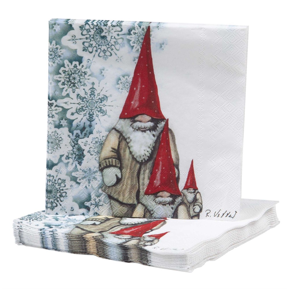 NG Napkins Santa Hakan 25x25cm