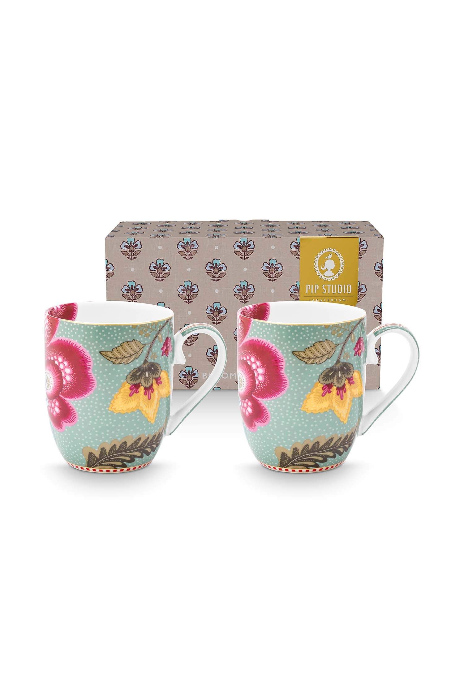 PIP Set/2 Mugs Small Blooming Tales Fant